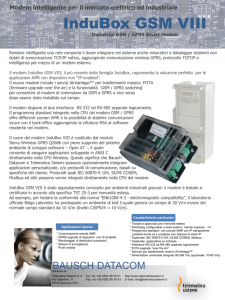 InduBox GSM VIII - Telematica Sistemi SRL