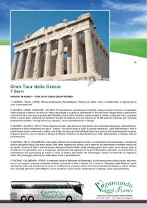 Gran Tour della Grecia - Vagamondo Viaggi Furno
