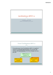 Architettura MVC-2