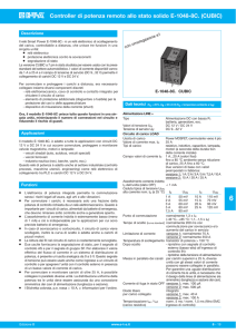 Controller di potenza remoto allo stato solido E-1048-8C