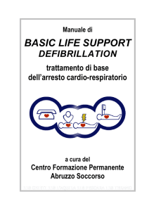basic life support - Croce Bianca Teramo