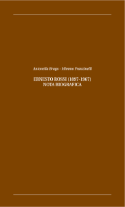 ernesto rossi (1897-1967) nota biografica