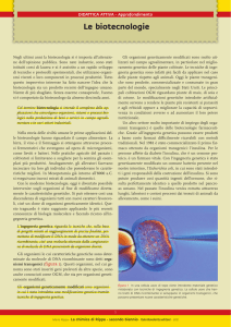 Le biotecnologie - Italo Bovolenta Editore