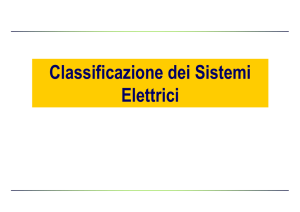 Classificazione dei Sistemi Elettrici