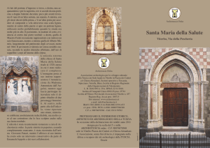 Brochure storia e immagini SANTA MARIA DELLA SALUTE a Viterbo