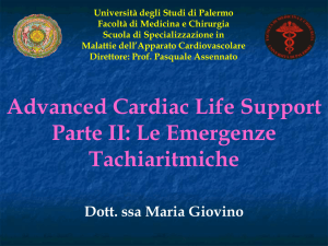 Advanced Cardiac Life Support Parte II: Le Emergenze