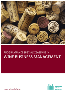 wine business management - MIB School of Management