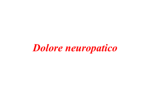 Il Dolore Neuropatico riconoscerlo e differenziarlo