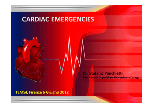 cardiac emergencies - Misericordia di Empoli