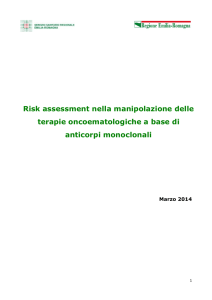 Risk Assessment MAbs - Salute Emilia-Romagna