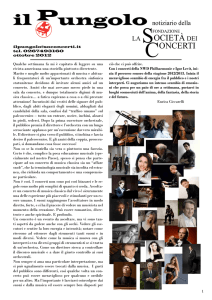 ottobre 2012 - Fondazione La Società dei Concerti