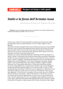 Stalin e la forza dell`Armata rossa - Dizionari più