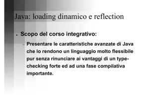 Java: loading dinamico e reflection