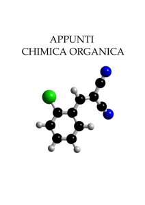 appunti di chimica organica - Sito professionale di FRANCESCO