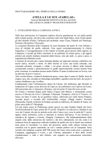 Atella e le sue "fabulae" (Liceo Class. Stat. "F. Durante")