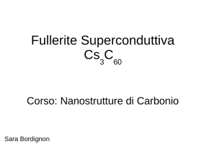 Fullerite Superconduttiva Cs C