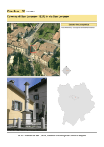 in via San Lorenzo - Geo-Portale del Comune di Bergamo