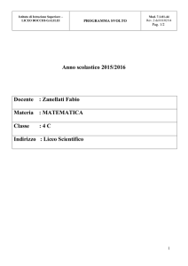 4CSC_Matematica_Zanellati - Istituto di Istruzione Superiore