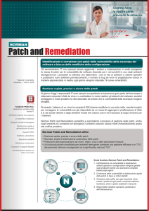 Brochure Soluzione Patch and Remediation