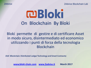 On Blockchain By Bloki