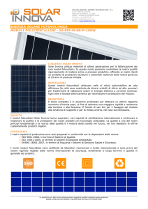 energia solare fotovoltaica moduli policristallini - si-esf-m-ne-p-100w