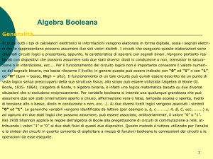 Algebra Booleana - elettronavigare.it