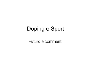Doping e Sport