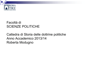 John Rawls - Scienze Politiche Roma 3