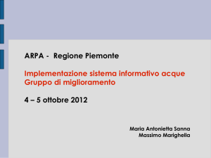 5 ottobre 2012 Maria Antonietta Sanna Massimo