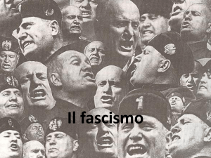 Il fascismo - Benvenuti nella cartella pubblica della Prof.ssa Grazia