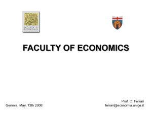 Faculty of Economics