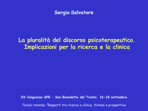 Sergio Salvatore - Rivista di Psicologia Clinica