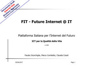 Fausto Giunchiglia - Confindustria Servizi Innovativi e Tecnologici