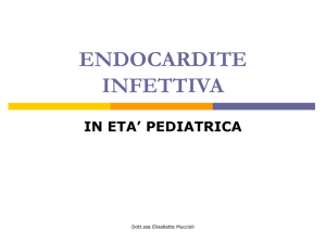 endocardite infettiva