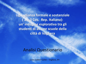 Diapositiva 1 - Liceo Statale Galilei
