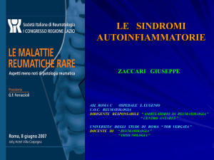 Diapositiva 1 - Prof. Giuseppe Zaccari, Medico