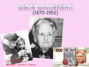 Maria Montessori (1870