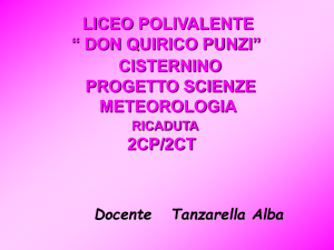 Diapositiva 1 - Liceo Polivalente Statale Don Quirico Punzi
