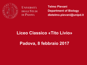 Diapositiva 1 - Liceo Classico Tito Livio Padova