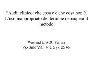 AUDIT CLINICO WIENAND