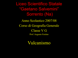 Il vulcanismo 5G 2007-08.pps