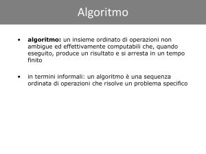 algoritmo - mauriziomancini.org