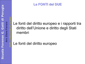 Diapositiva 1 - Fondazione Forense di Perugia