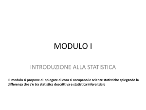 STATISTICA DESCRITITVA E INFERENZIALE File