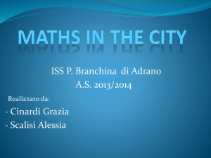 Maths in the city