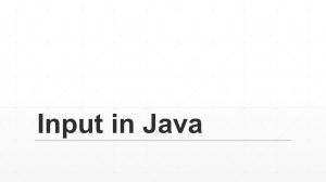 Metodi in Java