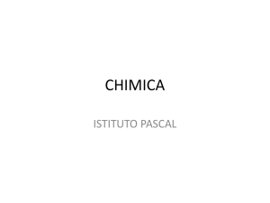 CHIMICA prof 2 - Istituto B. Pascal