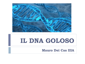 DNA goloso - I.C. "Garibaldi"