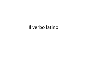 Verbo latino