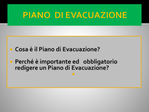 Emergenza/Evacuazione